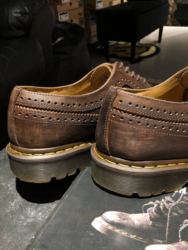Туфлі б\у в стилі брогі Dr. Martens 3989 YS - Gaucho Crazy Horse (UK 11 EU 46) купити в Україні