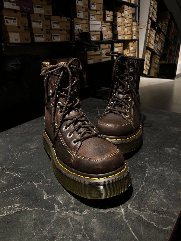 Вживані черевики Dr. Martens Buzz - Dark Brown Grizzly (UK 5 EU 38) в ідеальному стані