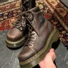 Вживані черевики Dr. Martens Buzz - Dark Brown Grizzly (UK 5 EU 38) в ідеальному стані