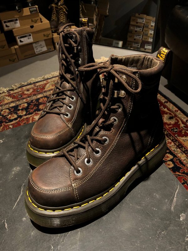Вживані черевики Dr. Martens Buzz - Dark Brown Grizzly (UK 5 EU 38) в ідеальному стані