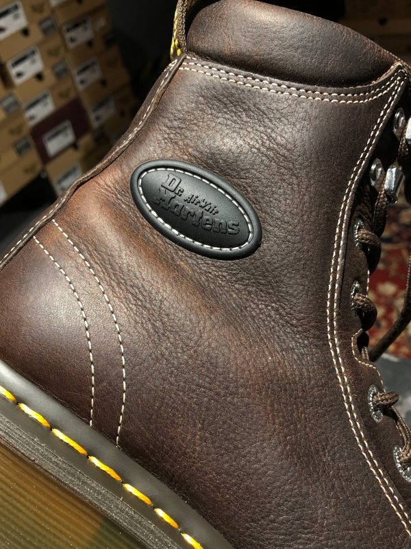 Вживані черевики Dr. Martens Buzz - Dark Brown Grizzly (UK 5 EU 38) в ідеальному стані