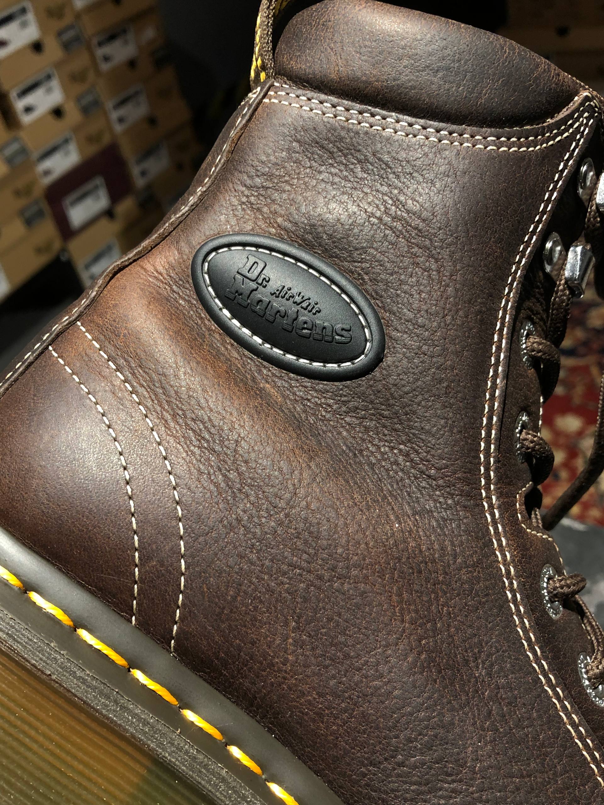 Dr. Martens Buzz - Dark Brown Grizzly (UK 5 EU 38) (9) Вживані черевики Dr. Martens Buzz - Dark Brown Grizzly (UK 5 EU 38) в ідеальному стані