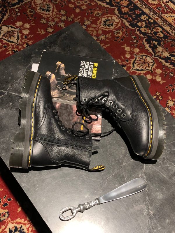 Вживані черевики Dr. Martens Jadon - Black Pisa (UK 6 EU 39) купити в Україні