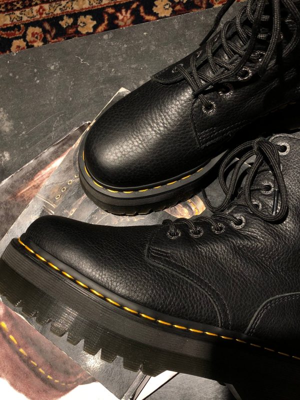 Вживані черевики Dr. Martens Jadon - Black Pisa (UK 6 EU 39) купити в Україні