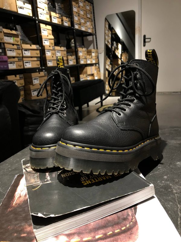 Вживані черевики Dr. Martens Jadon - Black Pisa (UK 6 EU 39) купити в Україні