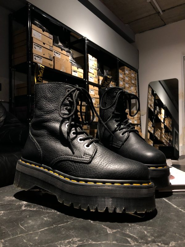 Вживані черевики Dr. Martens Jadon - Black Pisa (UK 6 EU 39) купити в Україні