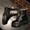 Черевики Dr. Martens Jadon - Black Polished Smooth (UK 8 EU 42) у відмінному стані