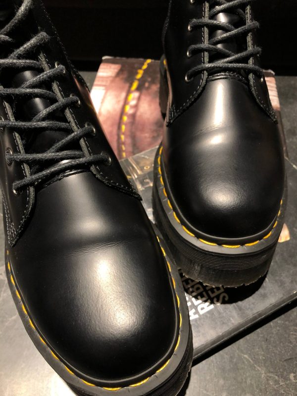 Черевики Dr. Martens Jadon - Black Polished Smooth (UK 8 EU 42) у відмінному стані