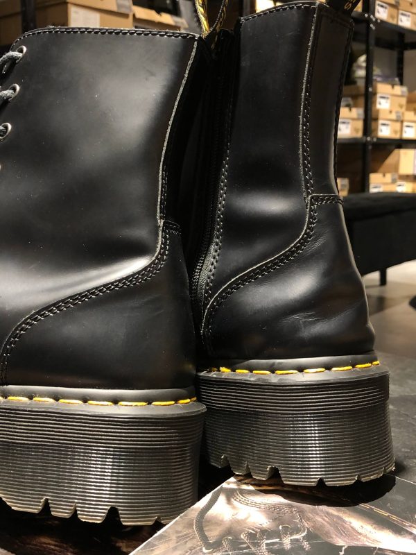 Черевики Dr. Martens Jadon - Black Polished Smooth (UK 8 EU 42) у відмінному стані