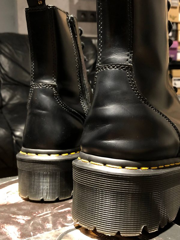 Черевики Dr. Martens Jadon - Black Polished Smooth (UK 8 EU 42) у відмінному стані