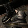 Черевики Dr. Martens Jadon - Black Polished Smooth (UK 8 EU 42) у відмінному стані
