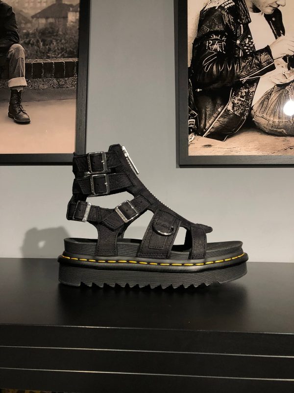Босоніжки Dr. Martens Olson - Charcoal Grey (UK 5 EU 38) купити в Україні