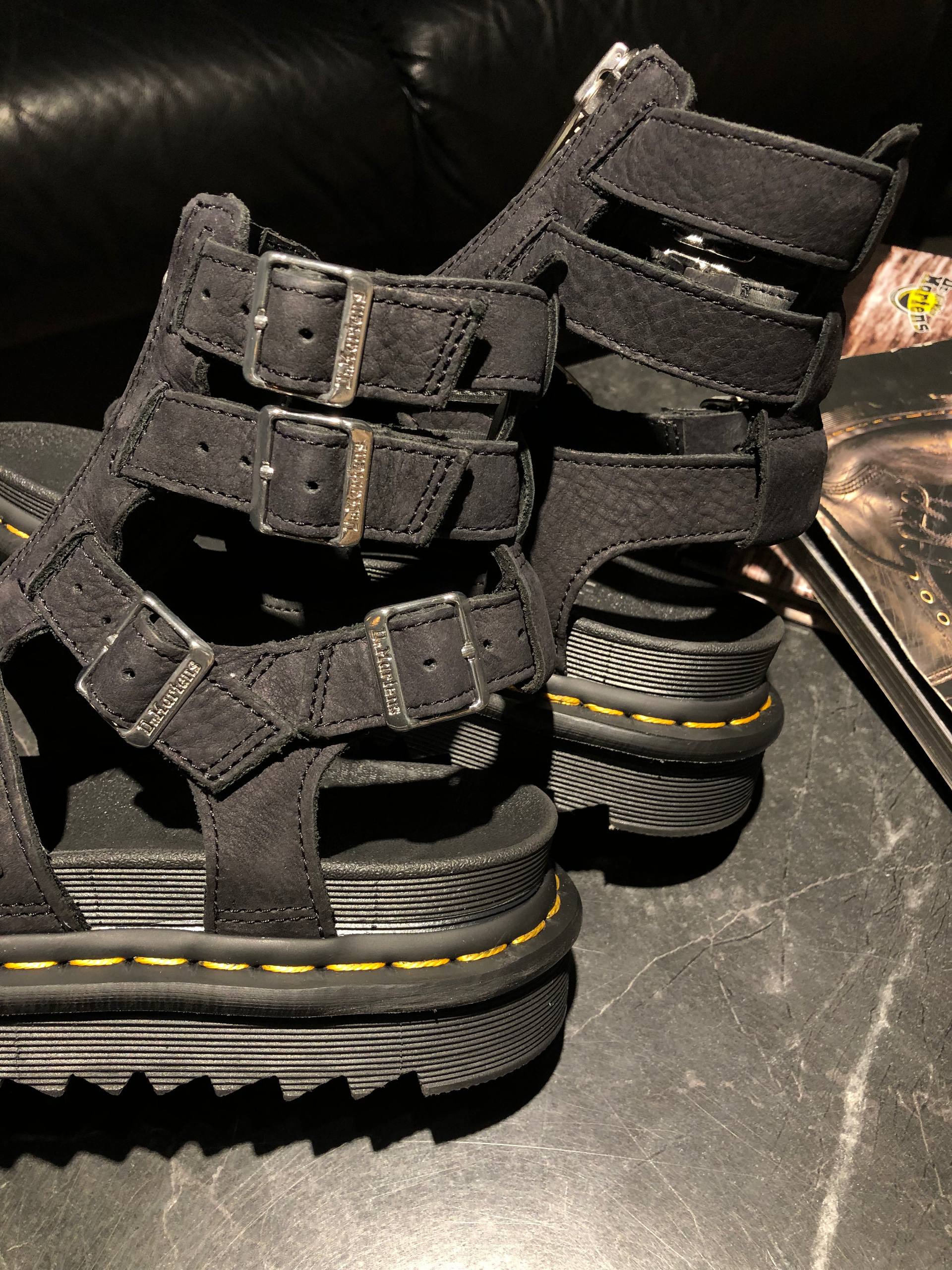 Dr. Martens Olson - Charcoal Grey (UK 5 EU 38) (5) Босоніжки Dr. Martens Olson - Charcoal Grey (UK 5 EU 38) купити в Україні