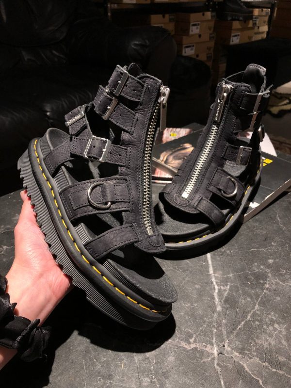 Босоніжки Dr. Martens Olson - Charcoal Grey (UK 5 EU 38) купити в Україні