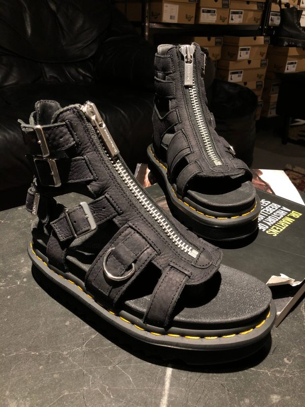 Босоніжки Dr. Martens Olson - Charcoal Grey (UK 5 EU 38) купити в Україні