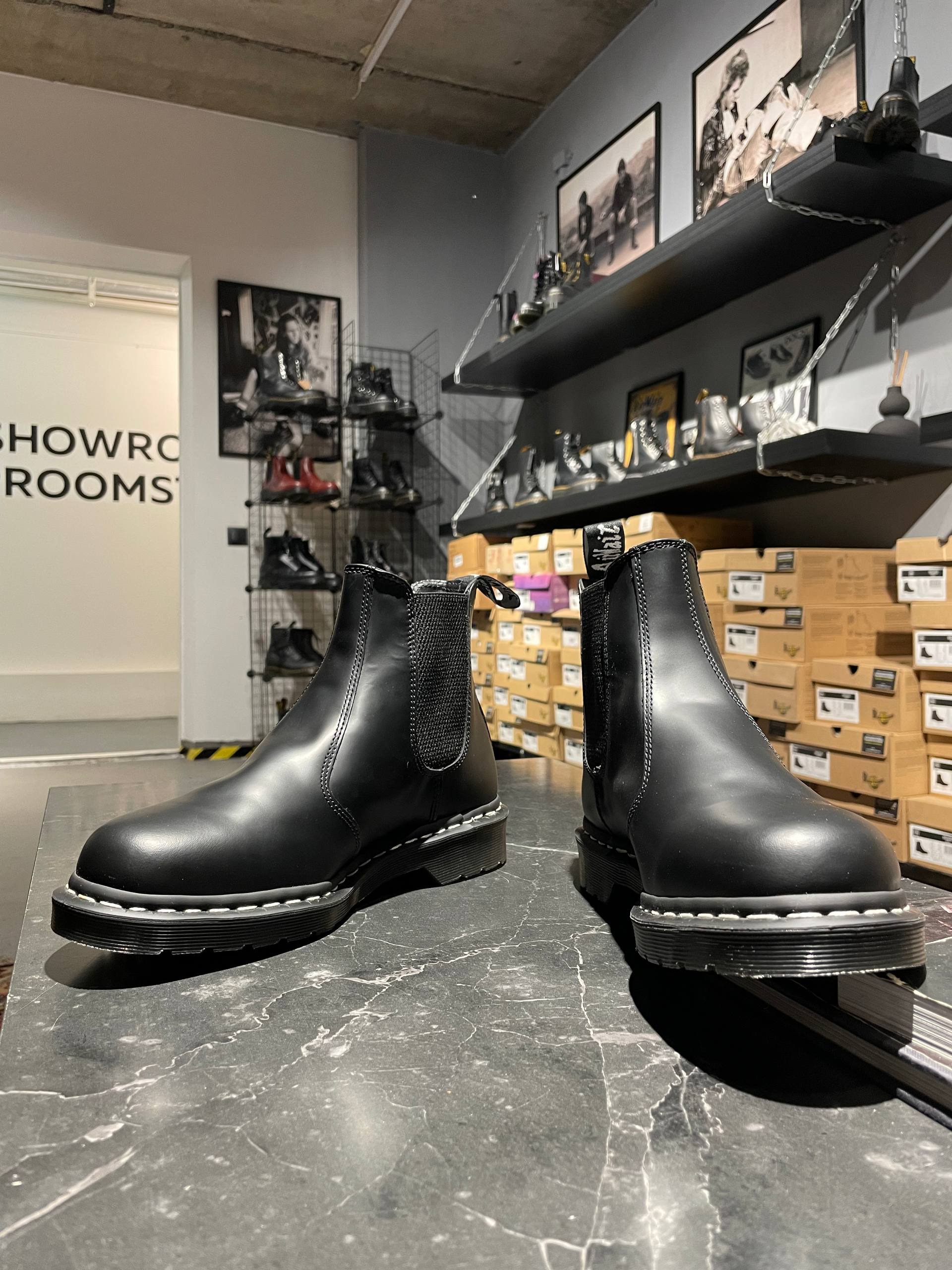 Dr. Martens 2976 WS - Black Smooth (UK 9 / EU 43)