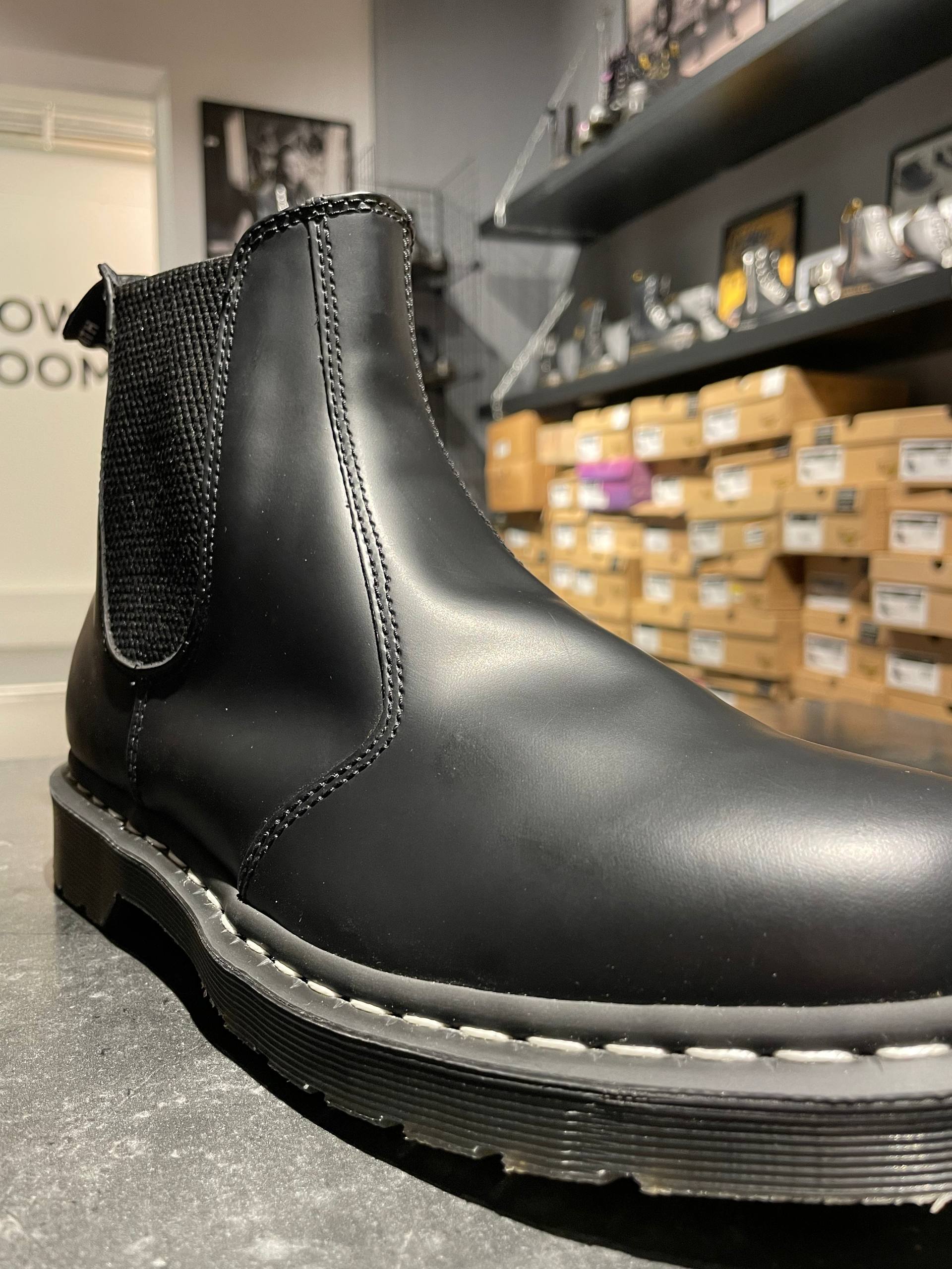 Dr. Martens 2976 WS - Black Smooth (UK 9 / EU 43)